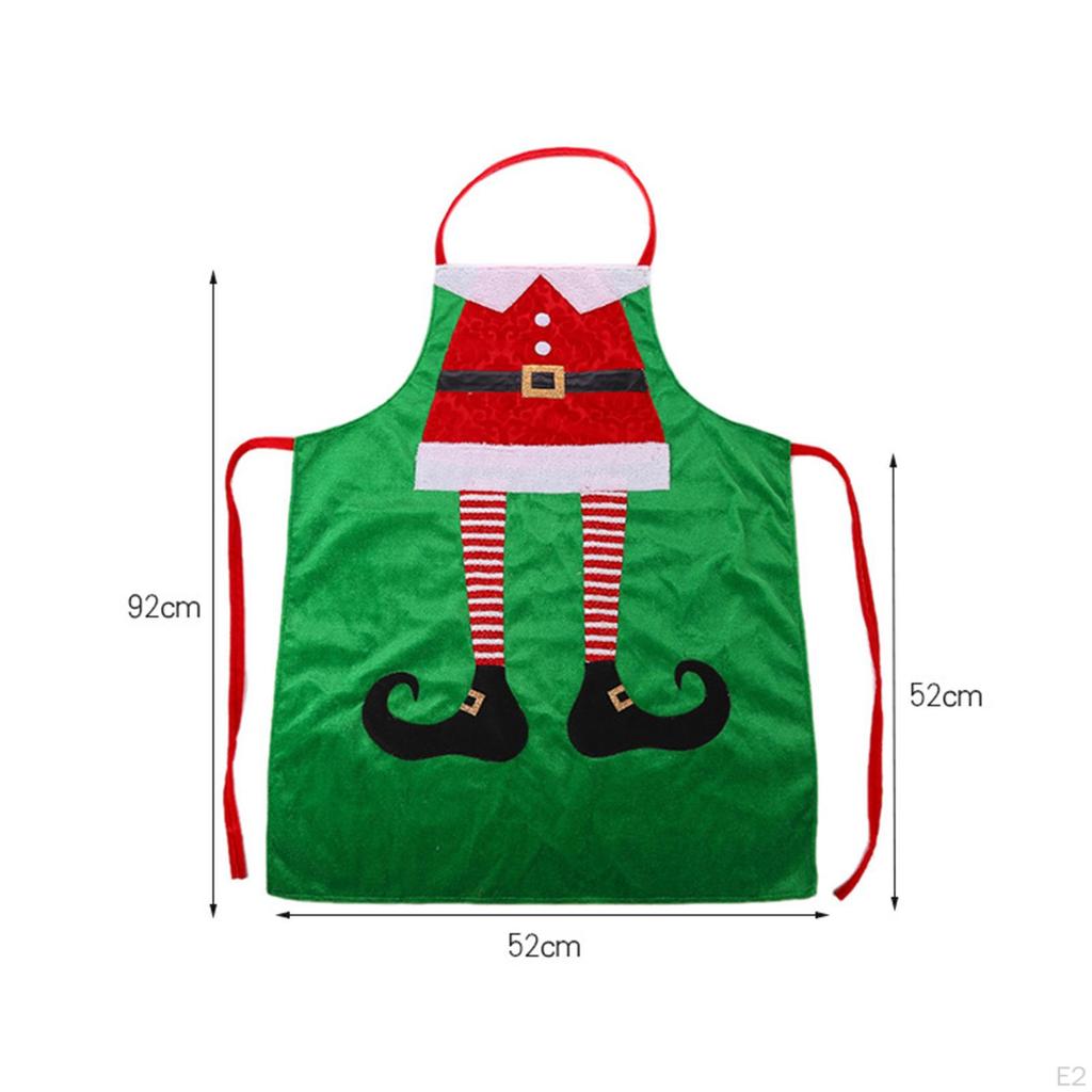 Christmas Apron Cooking Apron, Bib Kitchen Xmas Supplies for home use