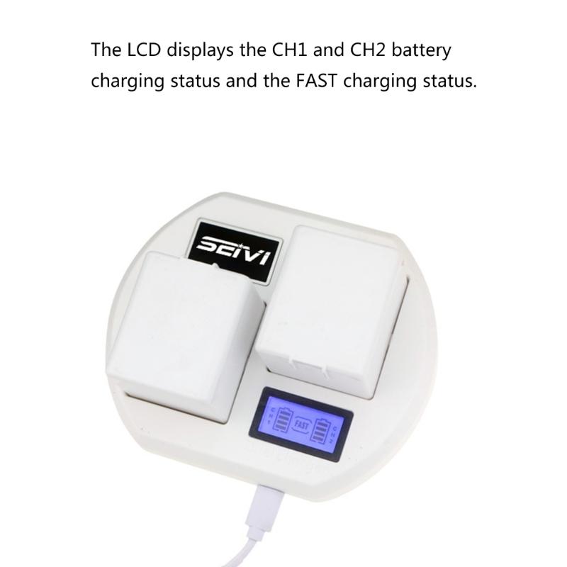LCD USB Double Battery Charging Station for Arlo Pro/Arlo Pro 2 Wireless Home Security Camera System Batteries Charger