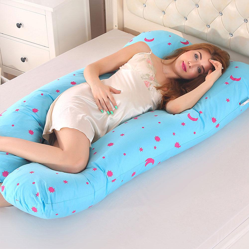 Bed Linings U-Shaped Pillow For Pregnant Women Is Suitable For Lying On The Side Removable And Washable Siesta Cushio Waist Body