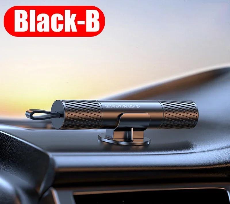 Car Safety Hammer Escape Emergency Glass Window Breaker Seat Belt Cutter Life Saving Escape Aluminum Alloy Hammer Cutting Knife