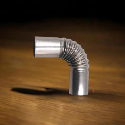 60-300cm Air Parking Heater Stainless Steel Exhaust Pipe Tube Gas Vent Hose With Hose Clamp For Car Heater