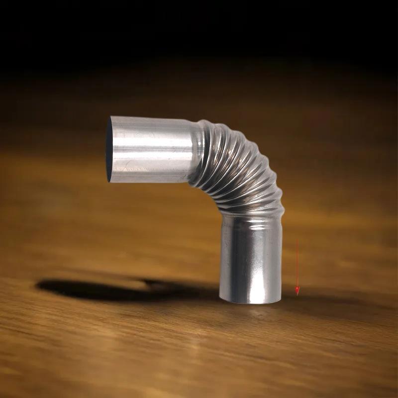60-300cm Air Parking Heater Stainless Steel Exhaust Pipe Tube Gas Vent Hose With Hose Clamp For Car Heater