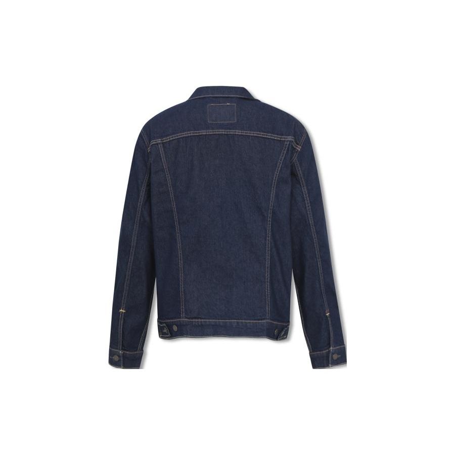 Levis Solid Color Double Pocket Single Button Jacket Men Jackets Blue 72334-0661