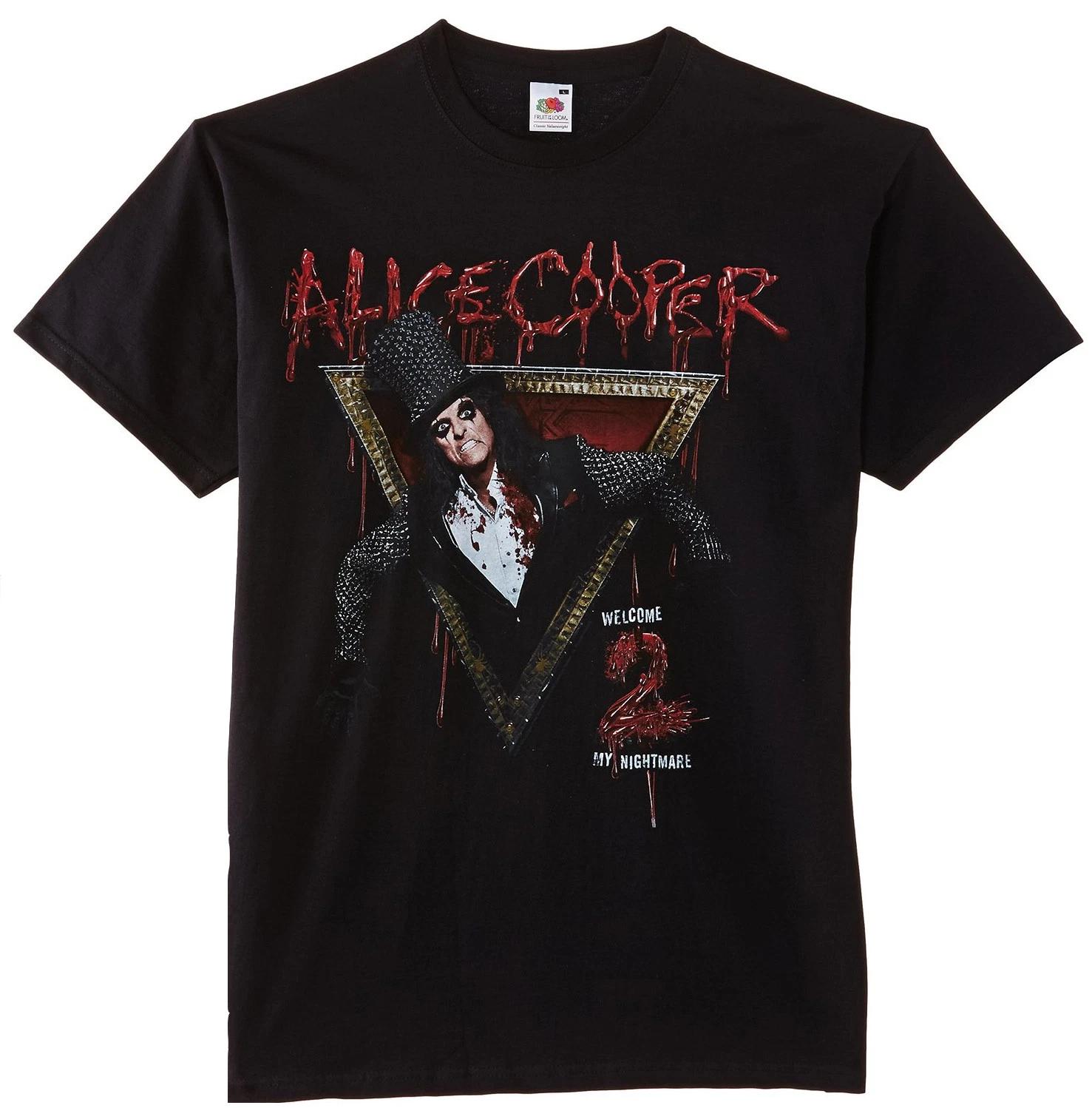 Alice Cooper Welcome To My Nightmare Rock Official Mens Unisex T-Shirt L