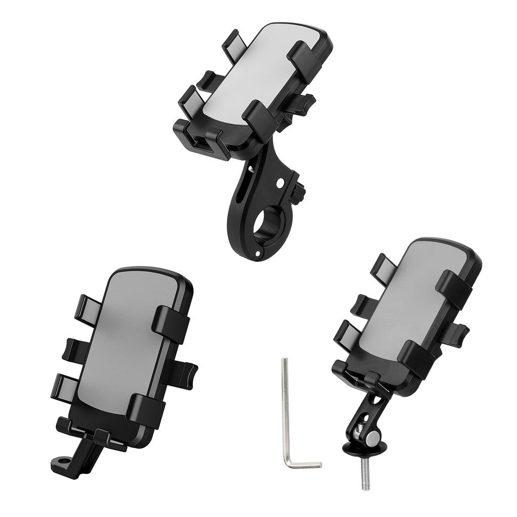 Bike Phone Holder Adjustable Bicycles Motorcycle Handlebar Phone Mount Bike Phone Holder Bracket Cell Phone Stand Holder