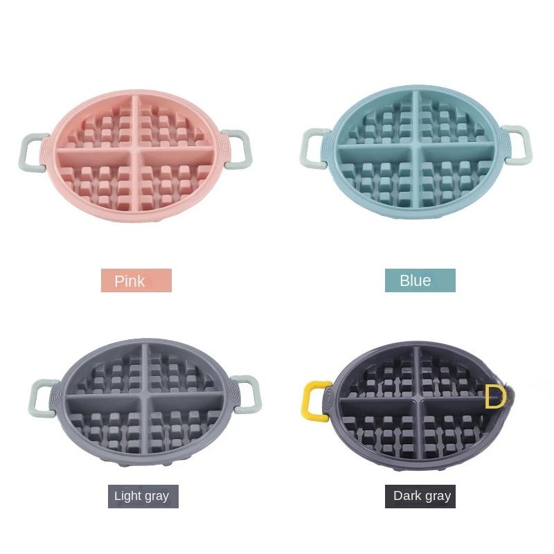 

1pc Multi-functional hot selling household baking silicone waffle mold air fryer chocolate cake pastry foldable heat-resistant
