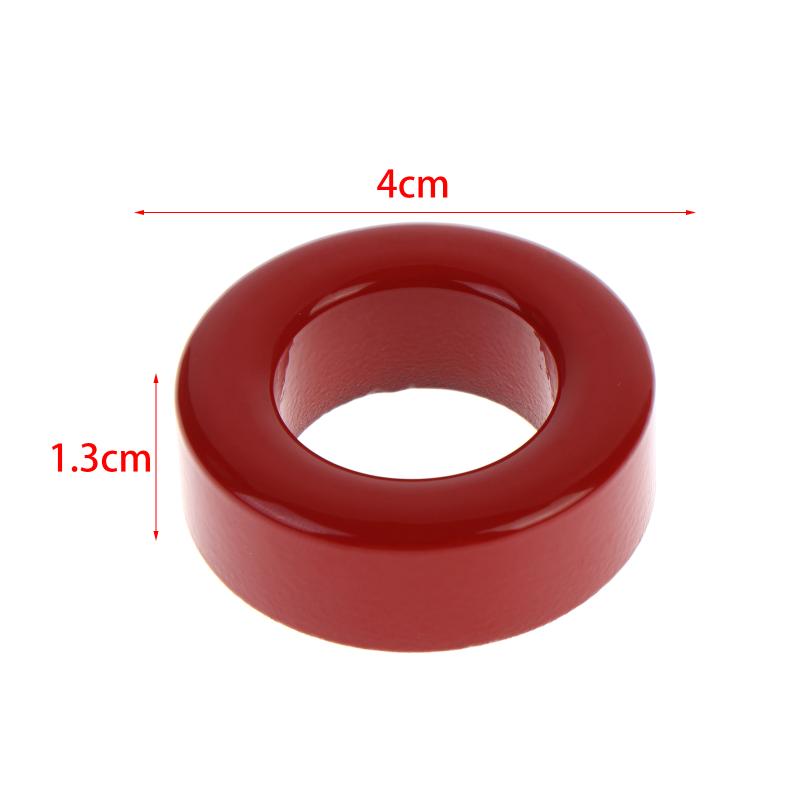 

1PCS T157-2 Iron Ferrite Toroid Cores 40*24*14.5 MM For Inductors Iron Powder Core Red Ring Low Permeability