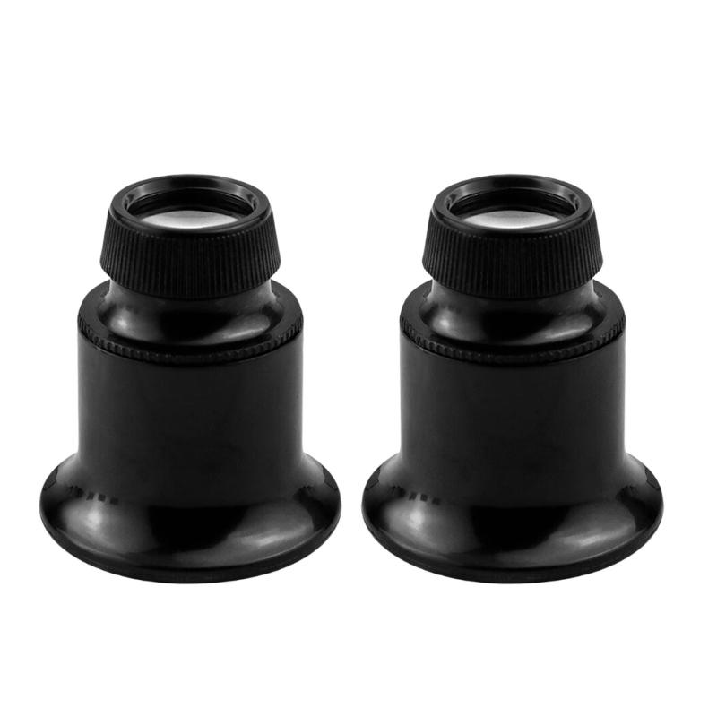 Jewelers Loupe Portable Monocular Magnifier Magnifying Glass Tool For Clock Maintenance Craftsmen And Hobbyists