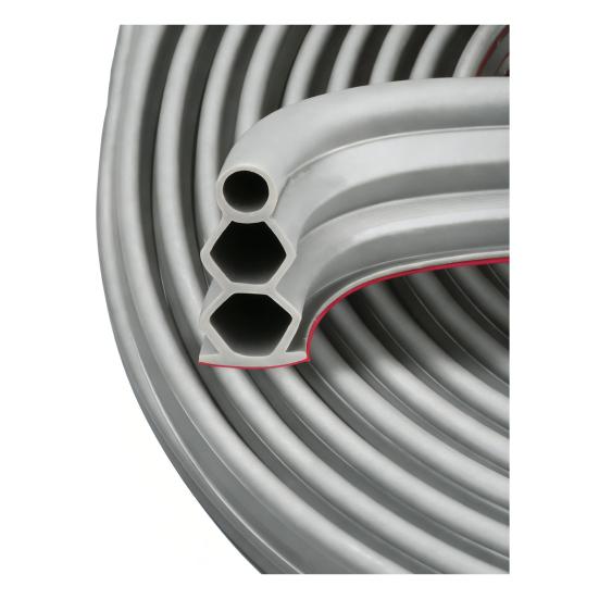 Bumper Strip Three-Layer Weatherstripping Thick Rubber Door Seal Strip Large Gaps Flexible Durable Insulation Strip