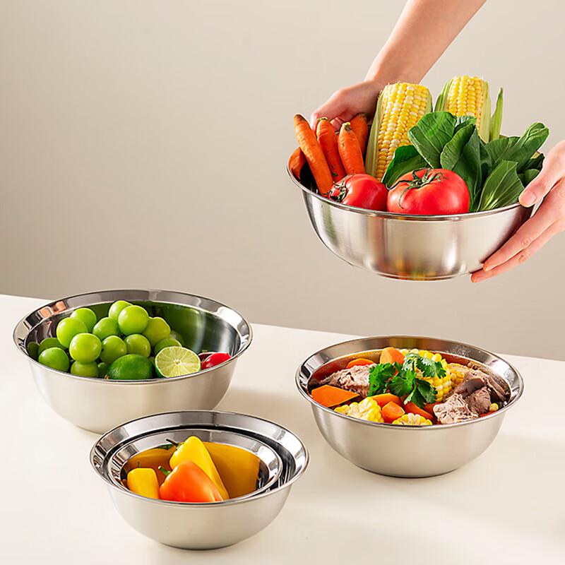 Onlycook Food Grade Stainless Steel Bowls