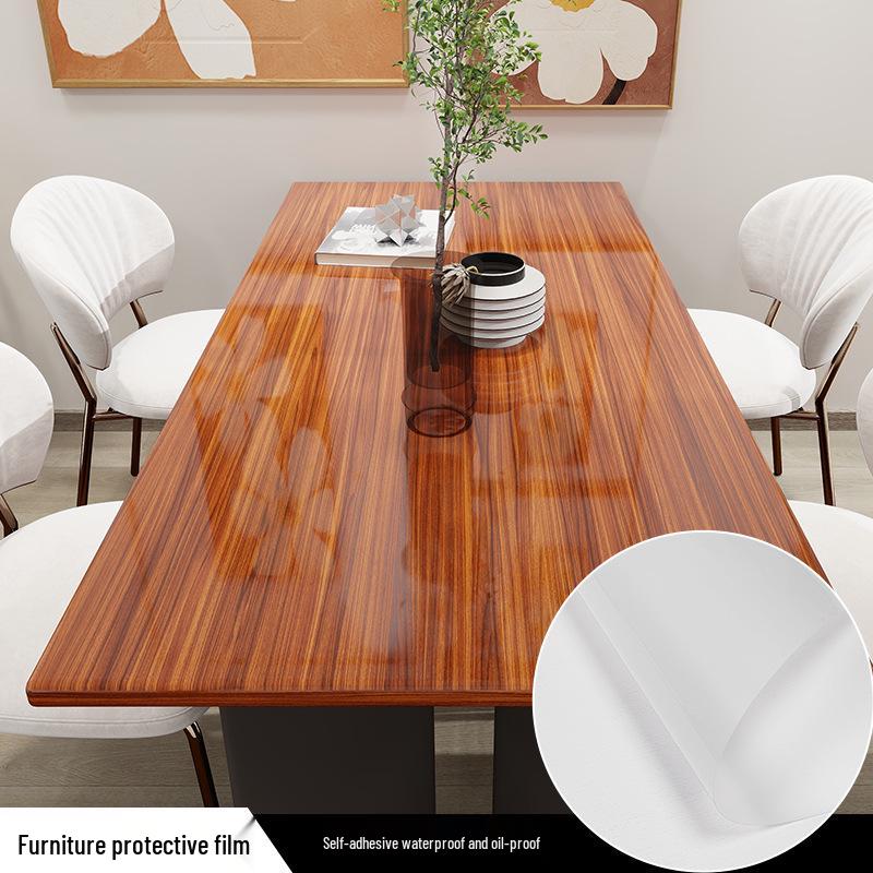 Hitzebeständige, farbwechselnde Schutzfolie mit Marmormuster für Möbel