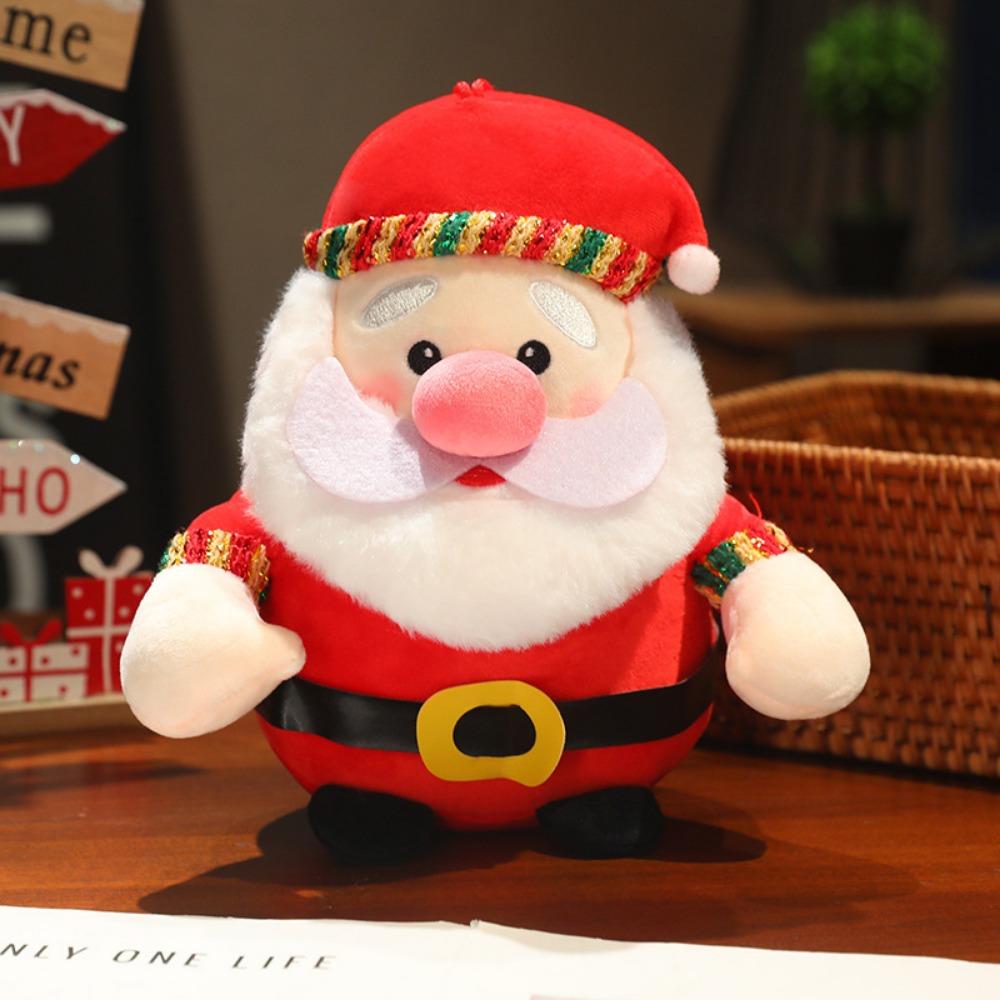 Plush Christmas Stuffed Plush Toys Christmas Tree 3D Stuffed Animals Elk Toy  Home