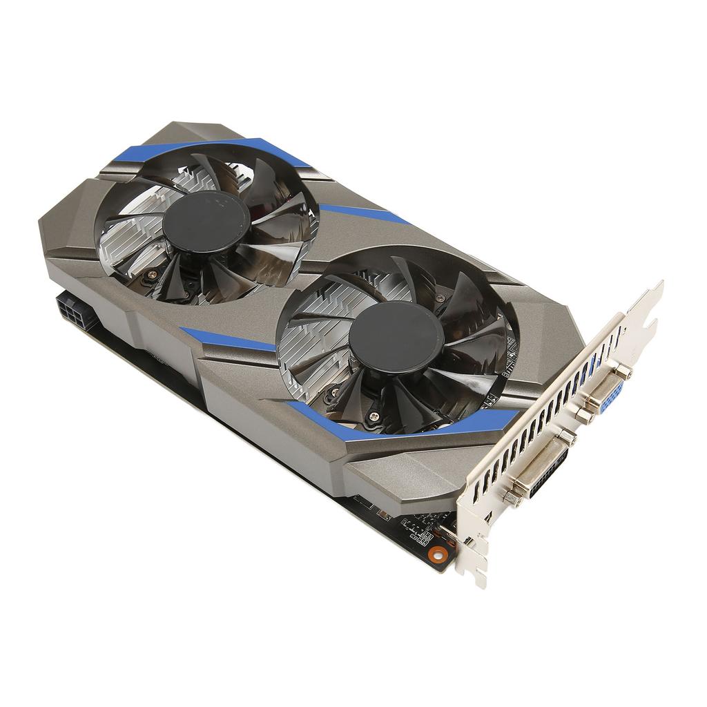 Gaming Graphics Card 4GB GDDR5 128bit Video Game Graphics Card GPU for PC DisplayPort DVI D Dual Fan Cooling System