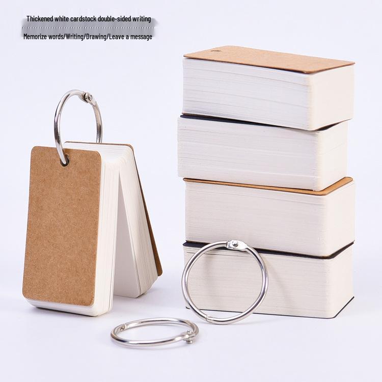 Pocket-Sized Ring-Bound Vocabulary and Note Cards