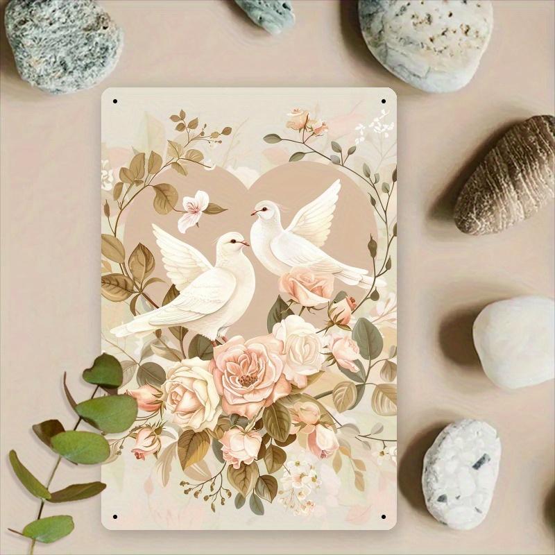 in Charming Dandelion Wishing Iron Decor Decorative Sign  Plague for Wall  Living Room Accents No Power Needed
