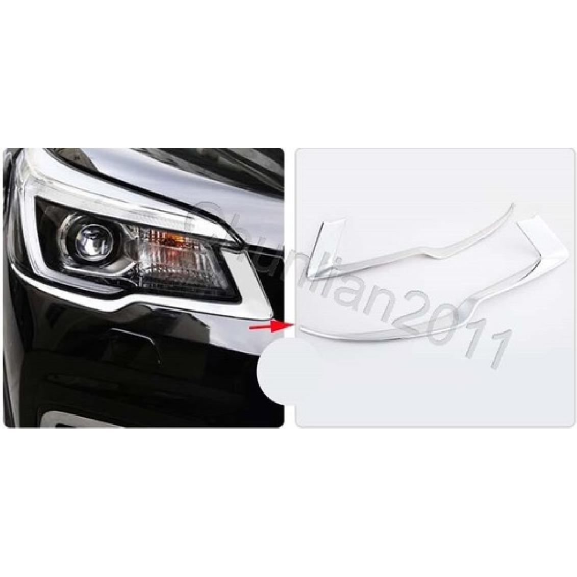 

Хромированная накладка на фару брови для - Subaru Forester ABS
