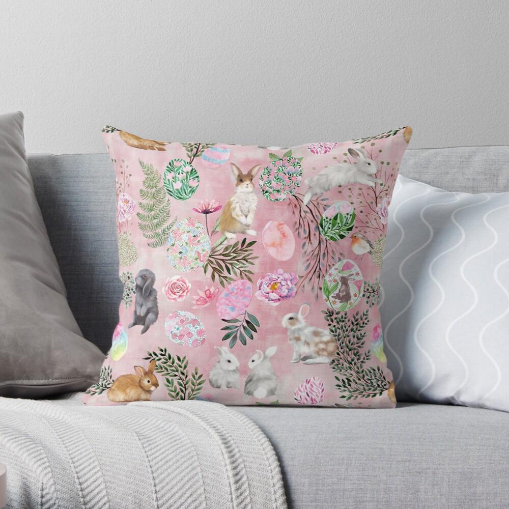 Home Decor Colorful Floral & Nature Patterned Pillow Covers Pattern Cushion Cover Suitable for Sofa Bedroom Car Pillow Cover