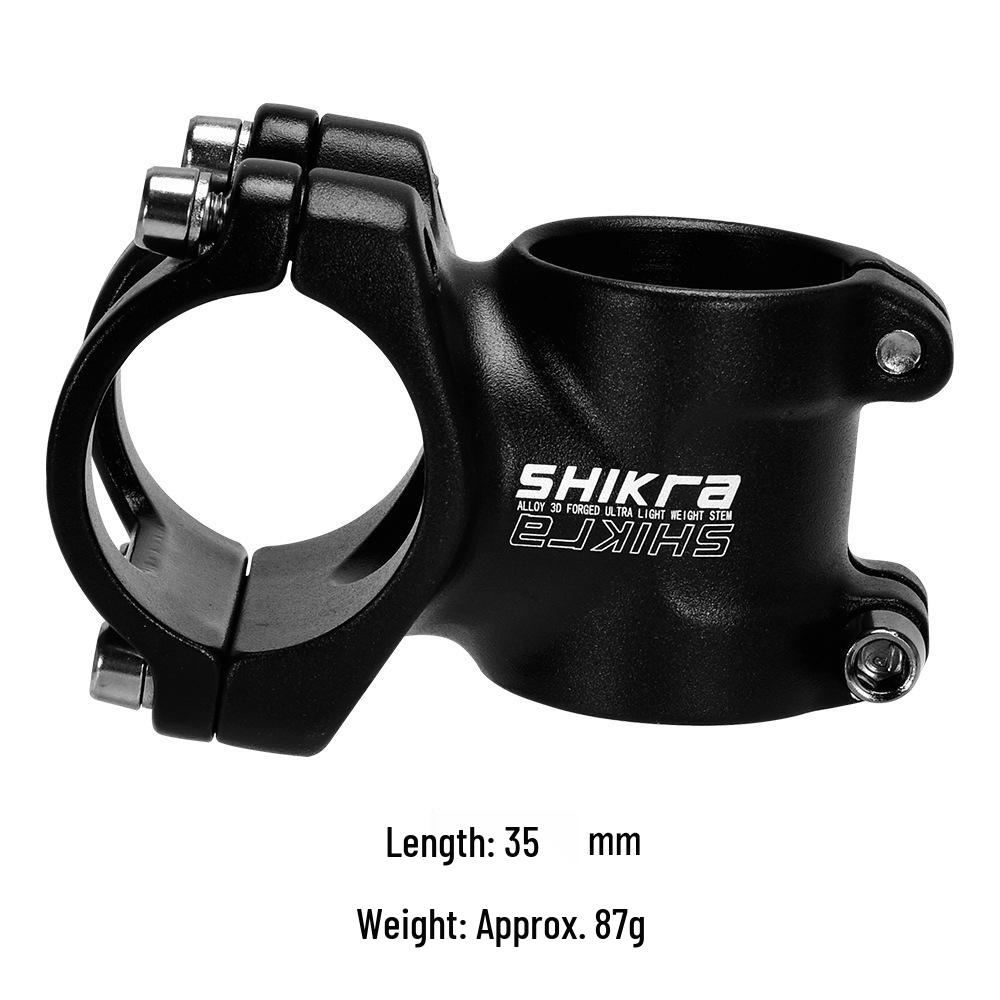 SHIKRA Mountain Bike Handlebar Stem (-7°) In Lengths: 35-110mm.