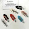 Sweet Rhinestones Duckbill Clip Acetate Hair Clip Cute Metal Flower Clip  Hair Accessories