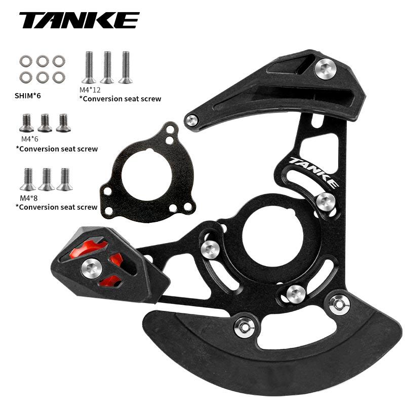 

Направляющая цепи велосипеда TANKE ISCG 03/05 BB Mount MTB Bike Single Chainring 32-38T 1x System Chainwheel Bash Protector Plate aluminu