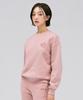 CHASECULT Women'S Embroidered Point Fleece Sweatshirt - Pink