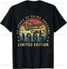 Vintage 1965 Limited Edition 60th Birthday Gifts 60 Year Old T-Shirt Vintage T Shirt Mens Clothing Customizable Ropa Hombre