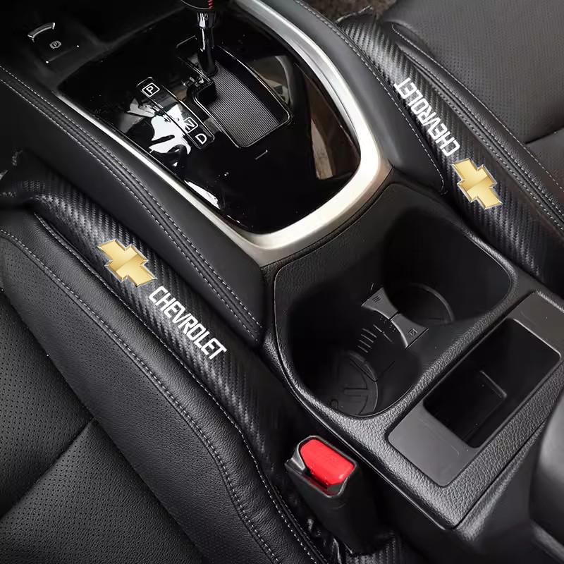 AABHK1 2Pcs Car Seat Gap Plug Filler Cushion Side Seam Sealing Strip For Chevrolet Spark Captiva Cruze Malibu Equinox Trax Camaro