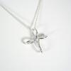 [Used] TIFFANY 925 Open Cross Infinity Pendant/g508-53