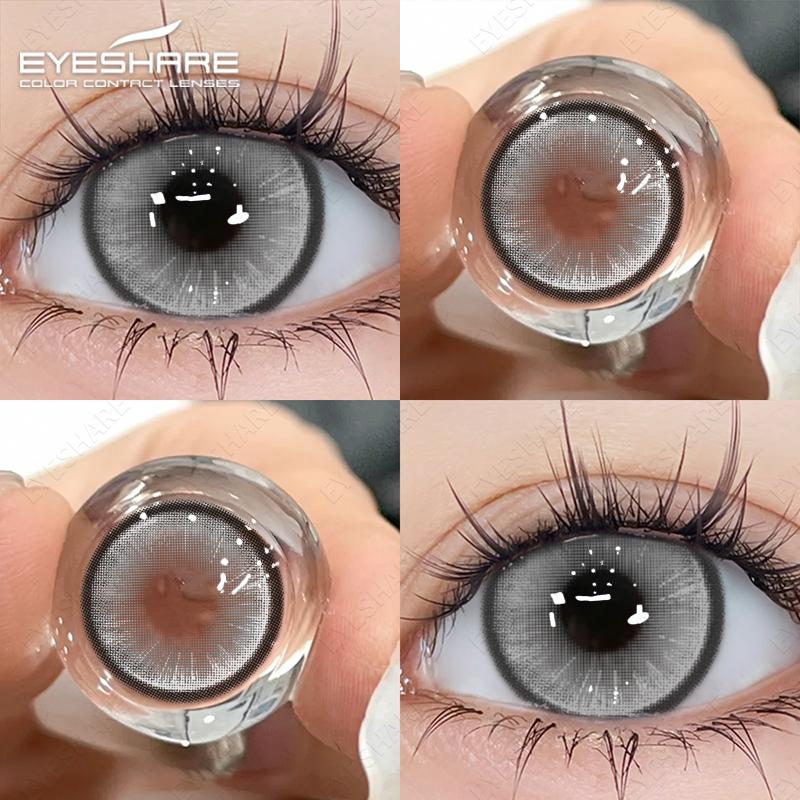 Eyeshare 1 Paar Farblinsen TAYLOR Farbkontaktlinsen Schöne Pupillen-Make-up-Kontaktlinsen Jährlicher Gebrauch Kosmetische Schönheits-Augenlinsen