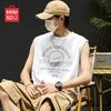 Men's American Retro Loose Fit Sleeveless Tank Top