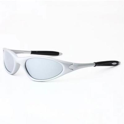 Outdoor Oval Sunglasses Men Women Retro Style Cycling Running Fishing