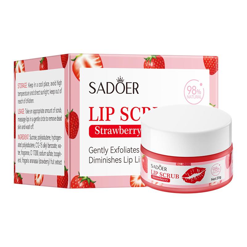 Lip Scrub 20g Orange Moisturizing Lip Balm Autumn and Winter Skin Care Products