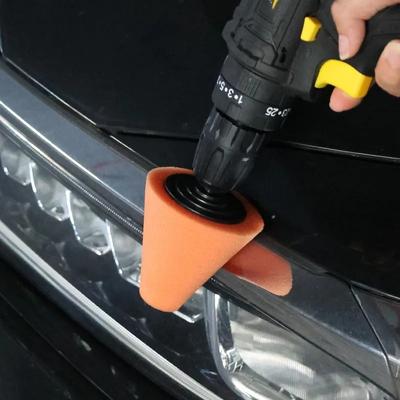 1 шт. Полірувальні пади для очищення головок колісних маточин автомобіля, металеві пластикові шліфувальні сферичні конічні губки, полірувальні пади для догляду за автомобілем