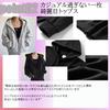Big Laugh Oversized Long for and Winter Size Women's Hoodie, Silhouette, Length, Fleece-Lined, Spring, Autumn, (Black, 2XL)