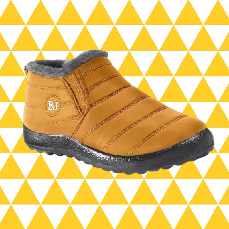 Cotton shoes women's 2025 new large size cotton boots piled thickened snow boots thermal casual shoes