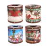 Christmas Tissue Box Holder Round Tissue Box Creative Crafts Utility Decorative