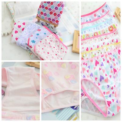 5pc Lot fille sous-vêtements de bébé culottes slips enfants pantalons sous-vêtements pour enfants culottes