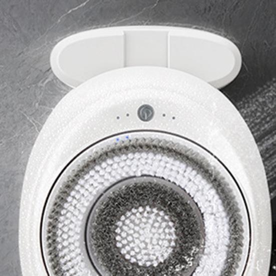 Automatický masážní kartáč na záda Elektrický tělový exfoliátor a masážní přístroj Nástěnný vodotěsný sprchový kartáč pro hloubkové čištění