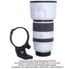 iShoot CNC Camera Tripod Mount Tripod Mount Lens Support Lens Bracket Tripod Socket for Canon RF IS USM Quick Release Plate with Screw Holes at the