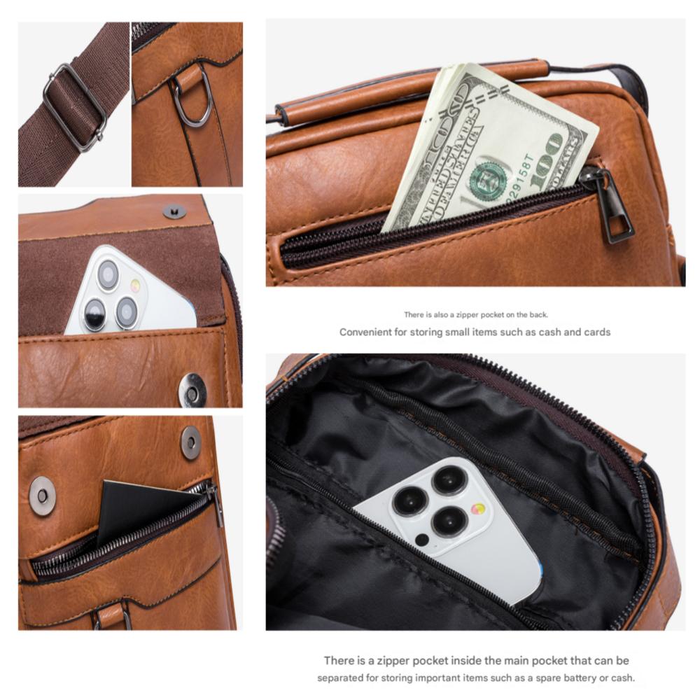 Blue Mount 1941-2 Unisex Simple Crossbody Bag