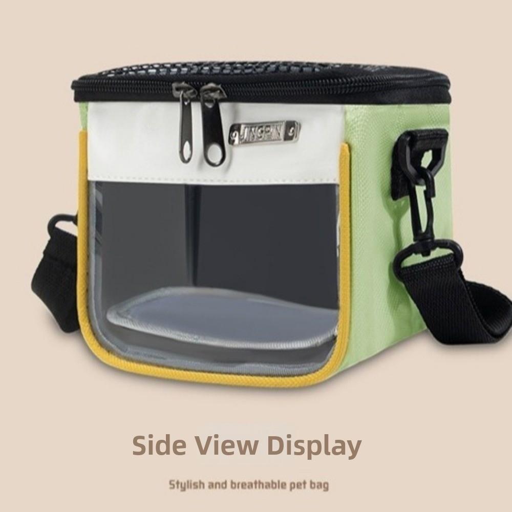 Trasportino Piccolo per Animali Domestici Vista Chiara Borsa Trasporto Criceto Ventilata Borsa Trasporto Animali Domestici Piccolo Uso Animali