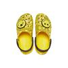 Crocs Smiley X  Classic Clog Eva Thick Sole Cloud Shoes Women Clogs Yellow Black 207233-90H