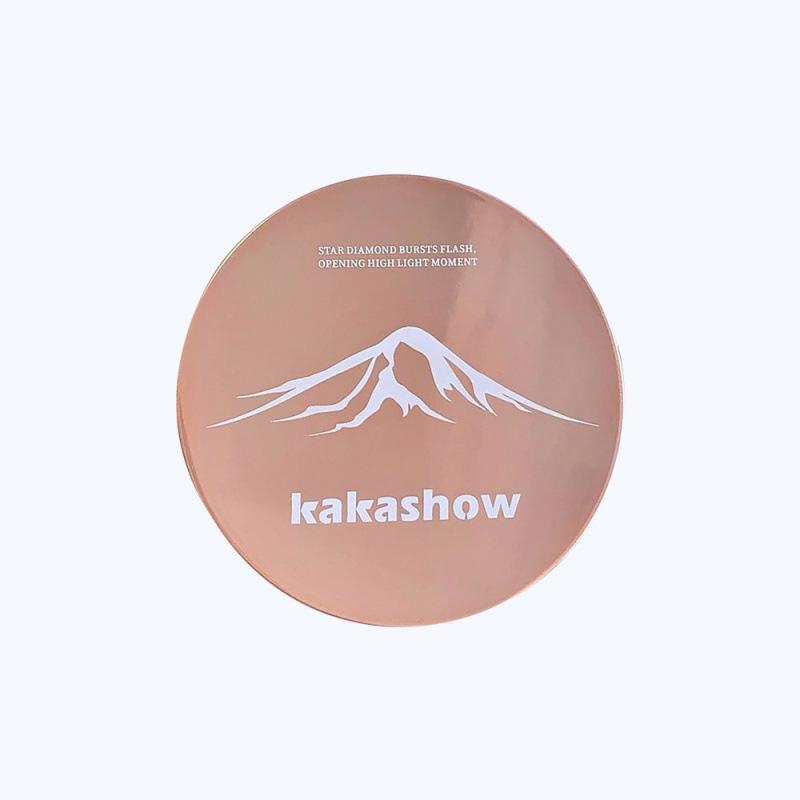 Kakashow Rizhao Golden Mountain Dewy Highlighter: Natural, Lively, Glittery & Waterproof Face Brightener and Contour Enhancer