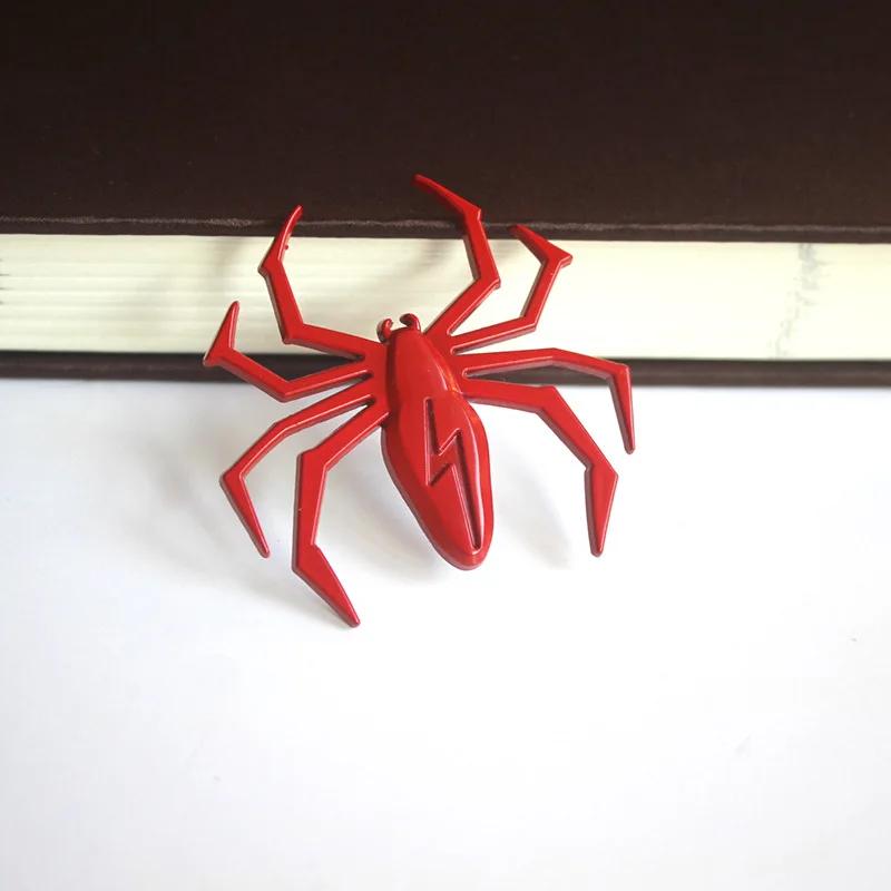 

Универсальная наклейка на мотоцикл, наклейка на топливный бак от царапин, 3D-наклейка «Паук», модная металлическая наклейка для мотоциклов, декоративные аксессуары