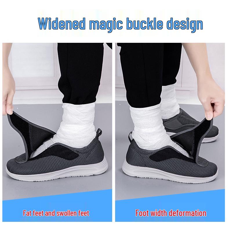 Elderly Swelling Relief Shoes for Men & Women - Diabetic & Post-Surgery Wide Fit
