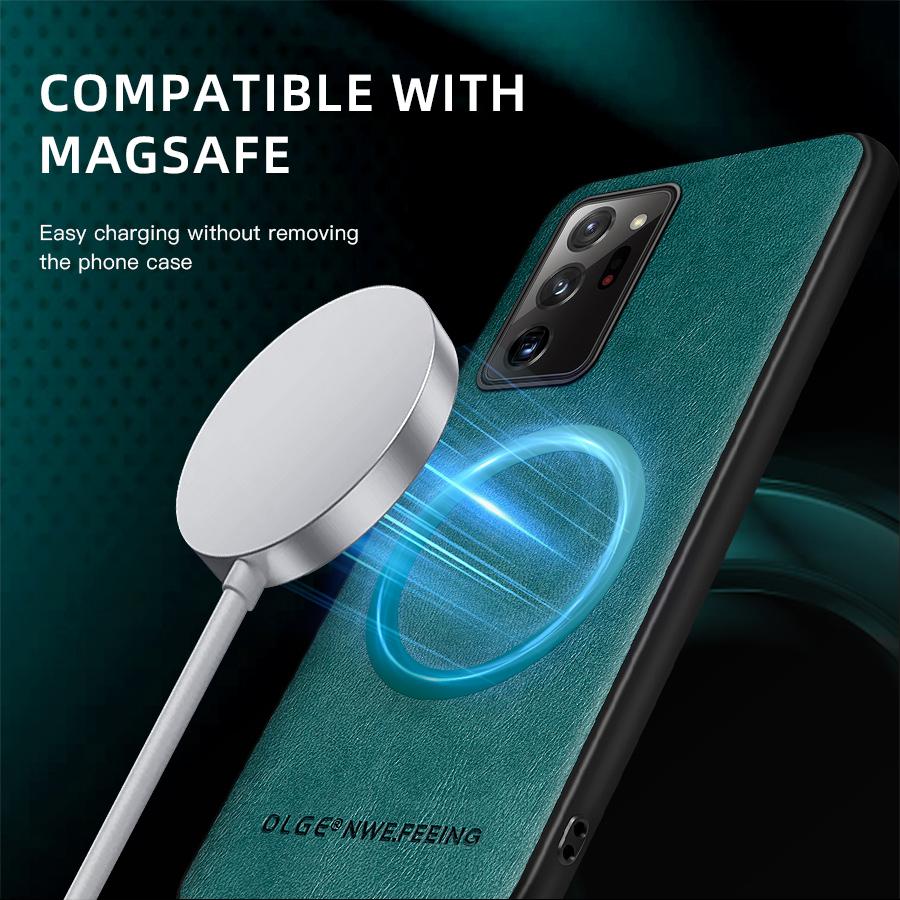 Etui na Samsung Galaxy Note 20 Ultra Skórzany tylny pokrowiec Etui na telefon Galaxy Note20 Dla Samsunga Note 10 Plus Note10 Luksusowy pokrowiec