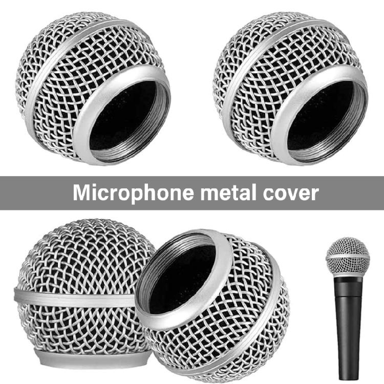 Mikrofon-Gitter für Beta58 SM58 Mikrofonzubehör Kopf-Ersatz Galvanisiert