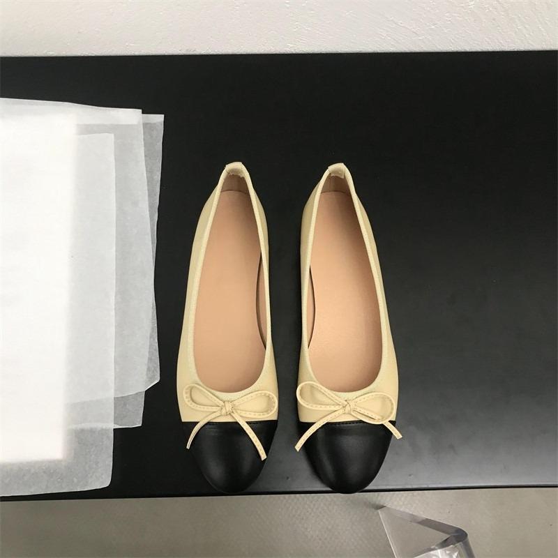 Spring Butterfly-knot Women Loafer Elegant Mix Colors Slip On Shoes Laides Comfort Soft Sole Ballet Flats Single Shoes