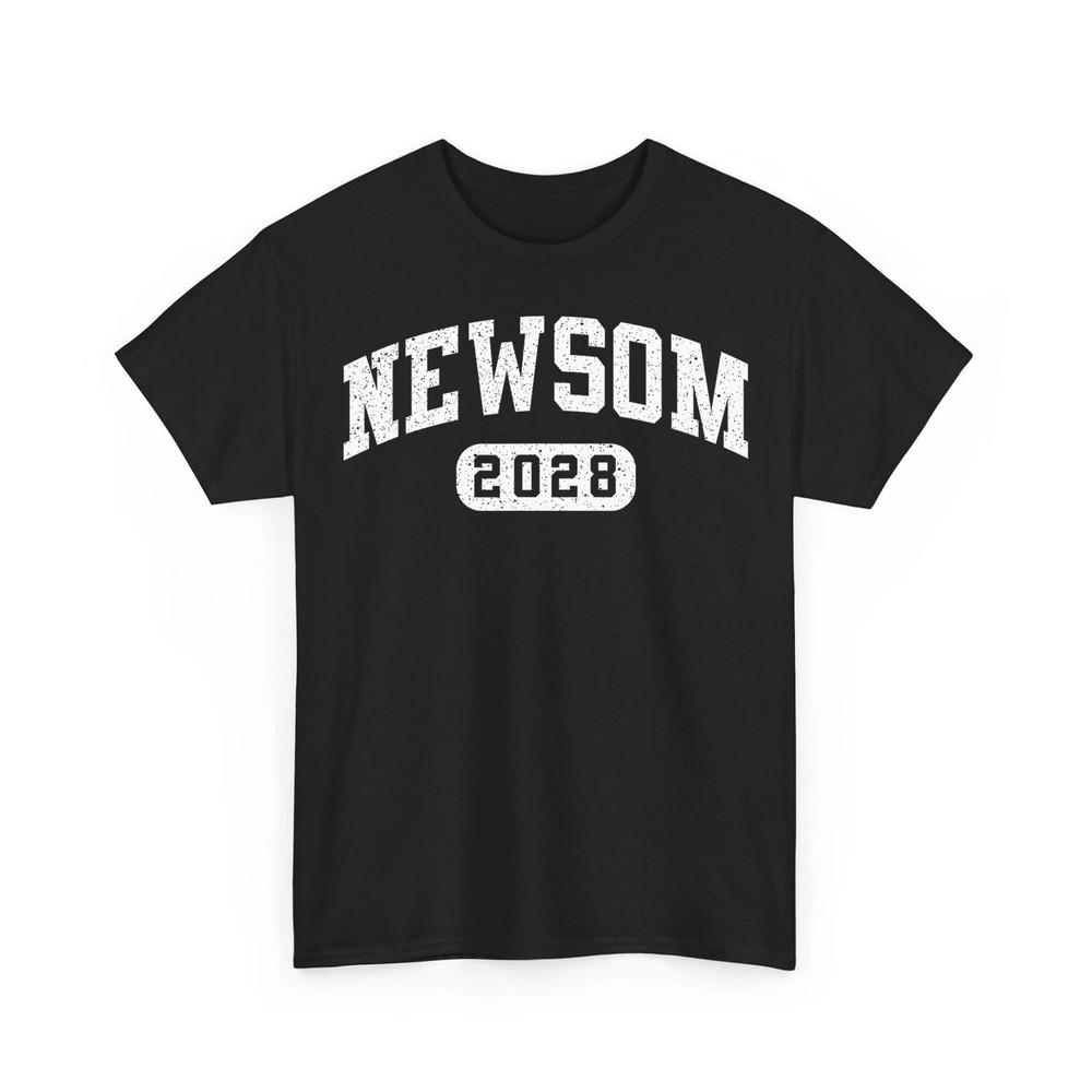 Gavin Newsom 2028 for President Election Campaign Newsom 48 Unisex TShirt Unisex T-Shirt XL