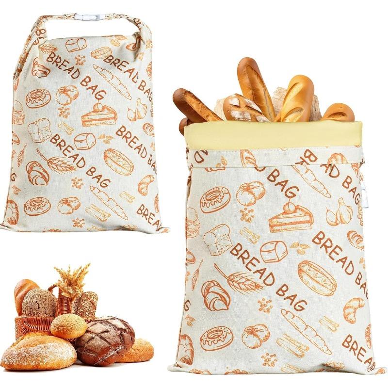 1 Stück 100% Bienenwachs Brottaschen, Wiederverwendbare Bienenwachs Brottaschen für Gefrierschrank & Kühlschrank, 43cm×33cm Natürliche Aufbewahrungstaschen für Sauerteig & Handwerksbrote